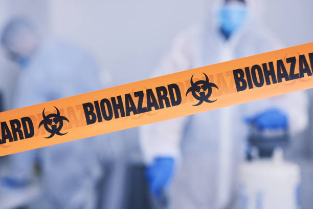 Professional Biohazard Cleanup technician working in Washington, WA